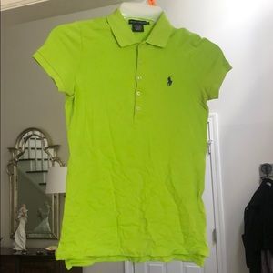 Lime Green Woman’s Polo!